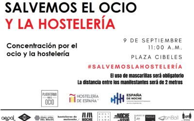 NOCHE MADRID Y ESPAÑA DE NOCHE PRESENTAN UN RECURSO ANTE LA AUDIENCIA NACIONAL CONTRA EL CIERRE DE BARES MUSICALES Y DISCOTECAS