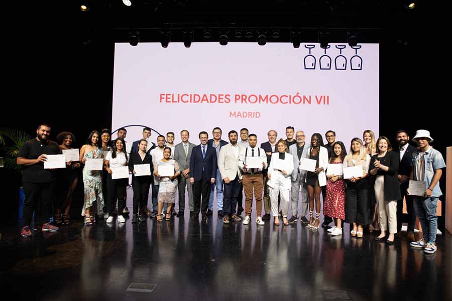 Diageo España celebra la graduación de alumnos del programa ‘Learning for Life’ por un sector hostelero inclusivo
