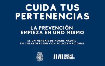 Convocatoria de NOCHE MADRID para el acto con la POLICIA NACIONAL