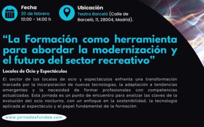 La Formación como herramienta para abordar la modernización y el futuro del sector recreativo