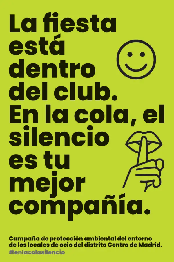 EN LA COLA SILENCIO
